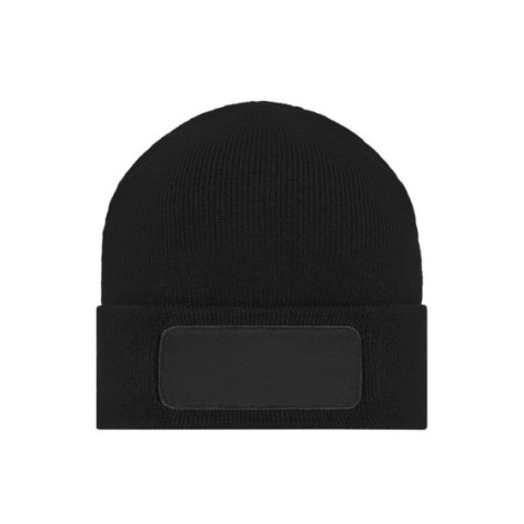 Classic Knitted Beanie With Patch