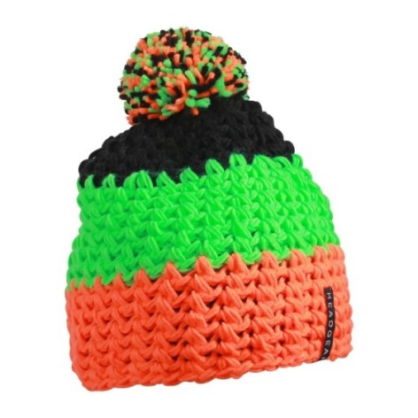 Crocheted Cap with Pompon