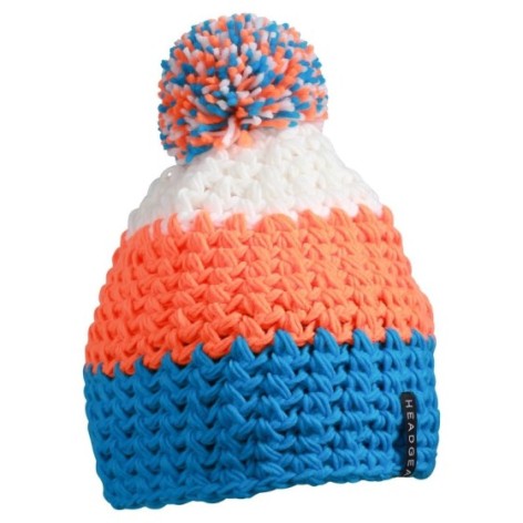 Crocheted Cap with Pompon