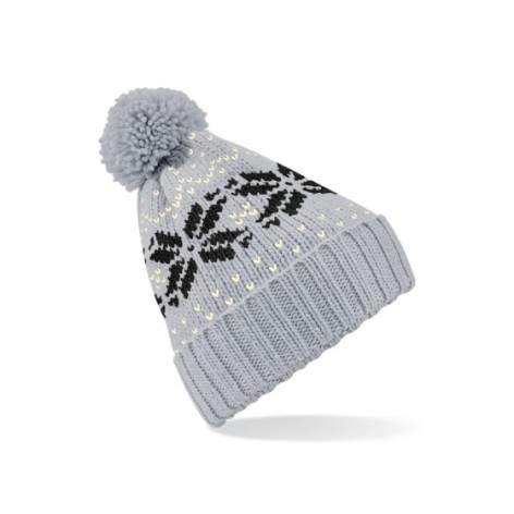 Fair Isle Snowstar Beanie