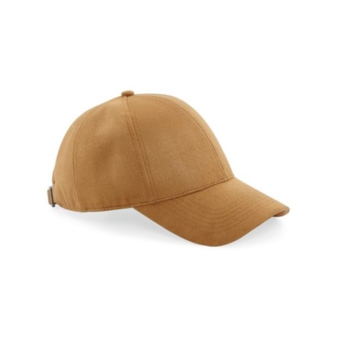 Faux Suede 6 Panel Cap