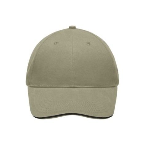 Light Brushed Sandwich Cap