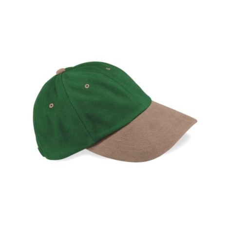 LOW PROF HEAVY BRUS cotton CAP