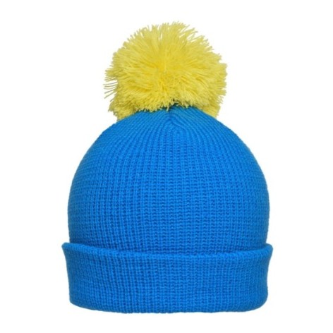 Pompon Hat with Brim