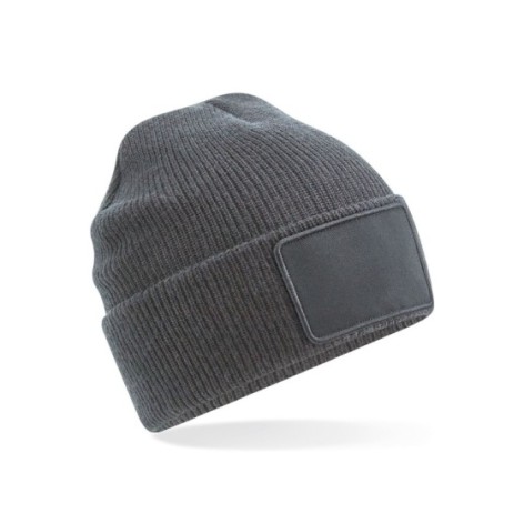 Removable Patch Thinsulate Beanie