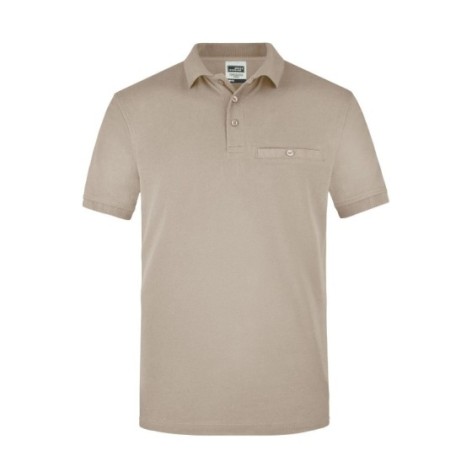 Men's Workwear Polo Pocket