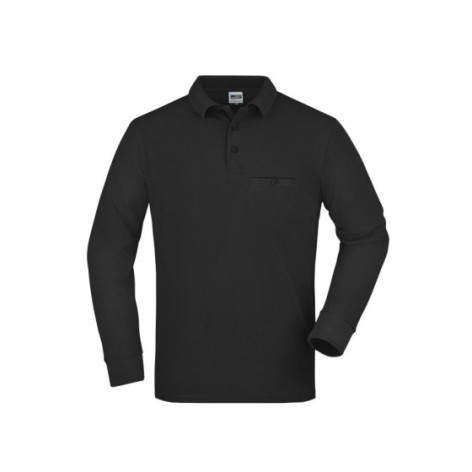 Men's Workwear Polo Pocket Longsleeve