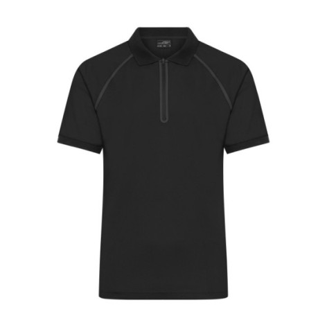 Men's Zip-Polo