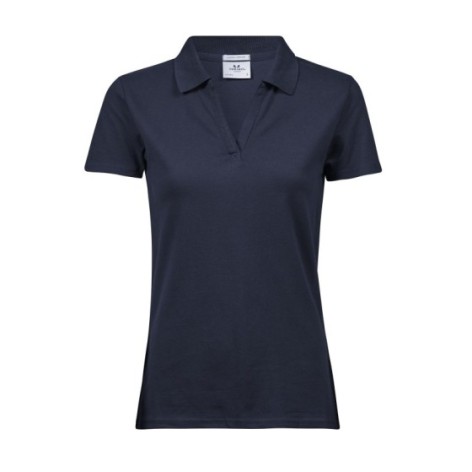 Women Luxury Stretch V Polo