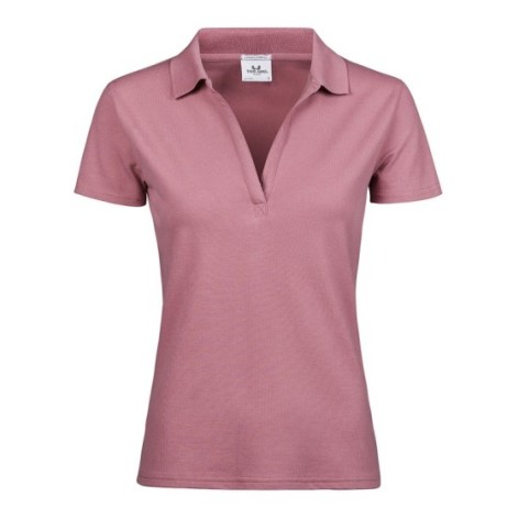 Women Luxury Stretch V Polo