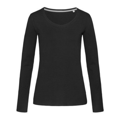 Claire V-Neck Long Sleeve