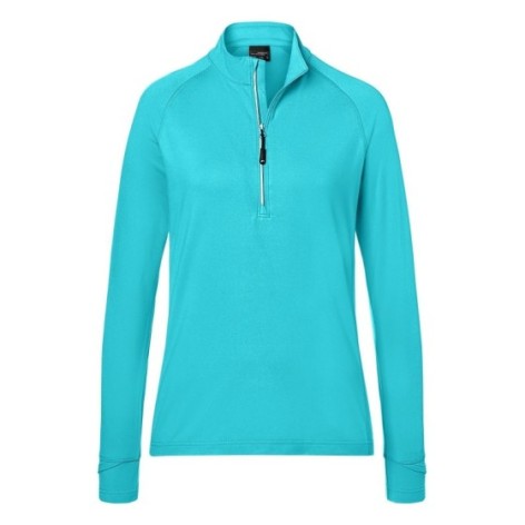 Ladies' Sports  Shirt Halfzip