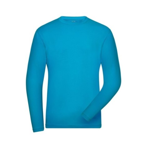 Men's Bio Stretch-Longsleeve Work - Solid