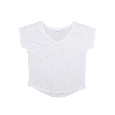 Women's Loose Fit V Neck T