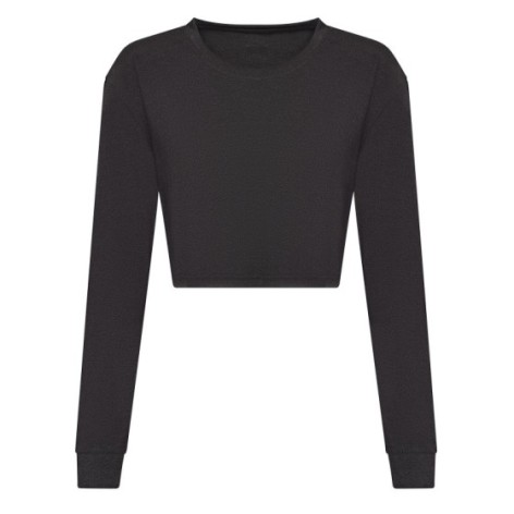 Womenâs Long Sleeved Cropped T