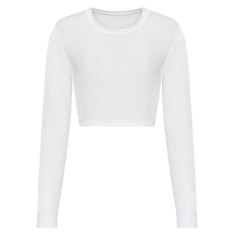 Womenâs Long Sleeved Cropped T