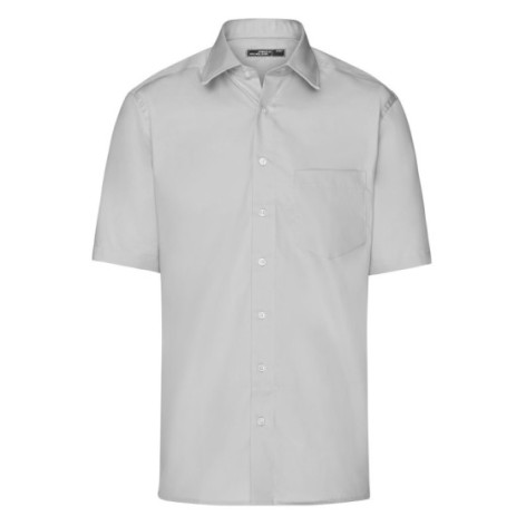 Men's Business Shirt Short-Sleeved