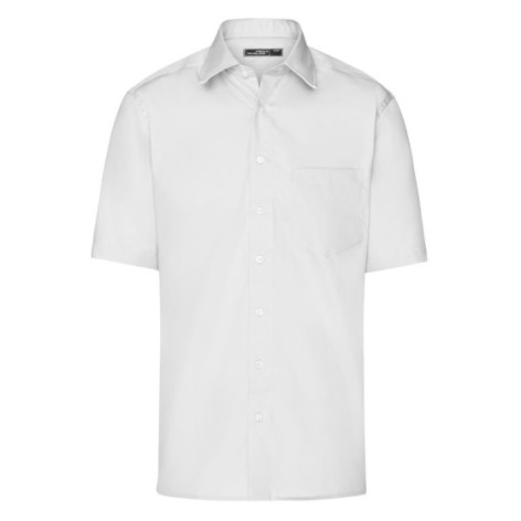 Men's Business Shirt Short-Sleeved