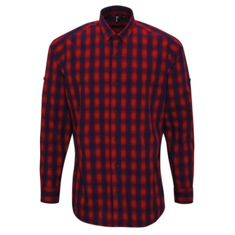 Men's LSL 'Mulligan' Check Cotton Bar Shirt