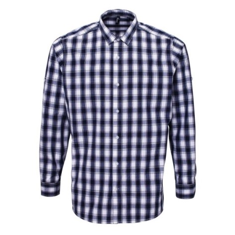 Men's LSL 'Mulligan' Check Cotton Bar Shirt