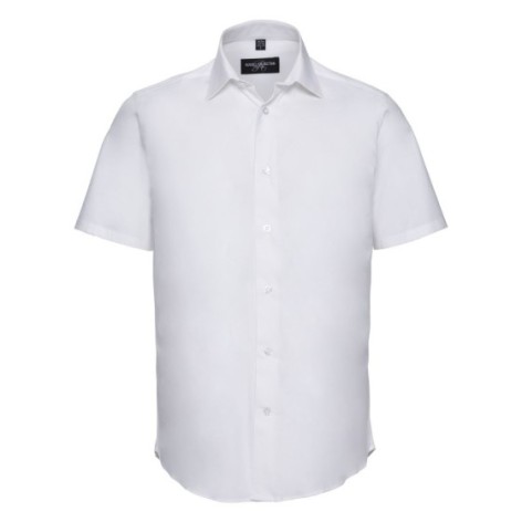 Men's Short Sleeve Easy Care Fitted Shirt