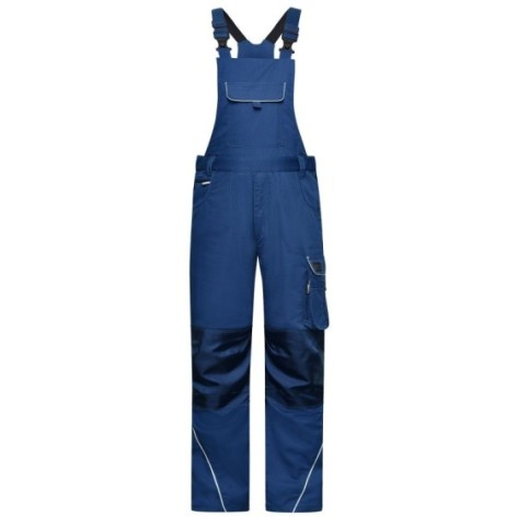 Workwear Pants With Bib - Solid