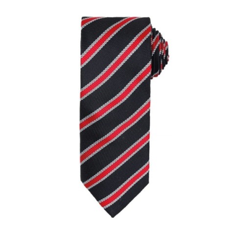 Waffle Stripe Tie