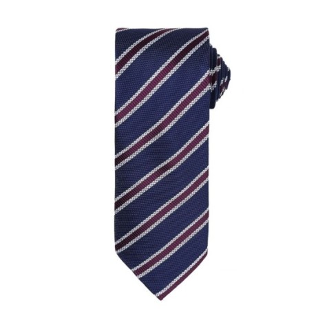 Waffle Stripe Tie