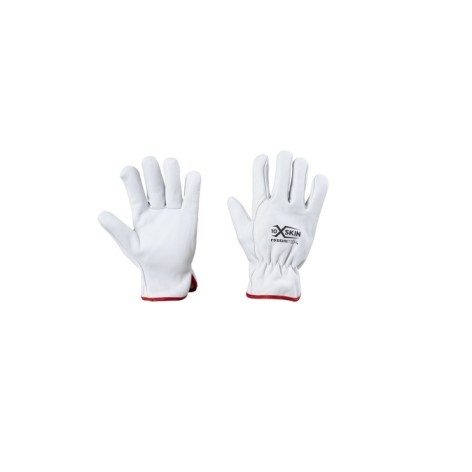 Guanto pelle pieno fiore di bovino, tutto foderato di flanella (invernale) X-Glove xglove