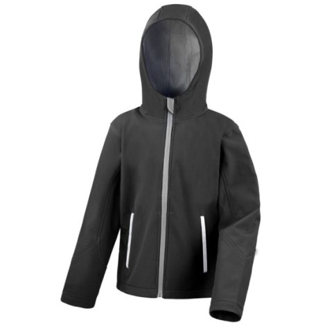 Junior Hooded Soft Shell Jacket