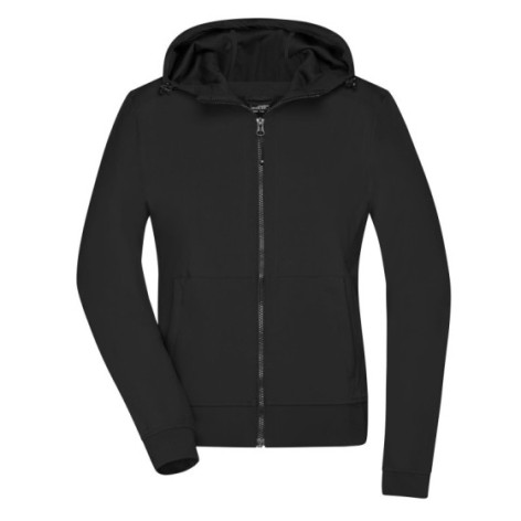 Ladies' Hooded Softshell Jacket