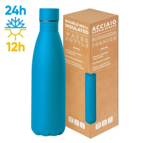 STEEL MAT BOTTLE 500 FLAT