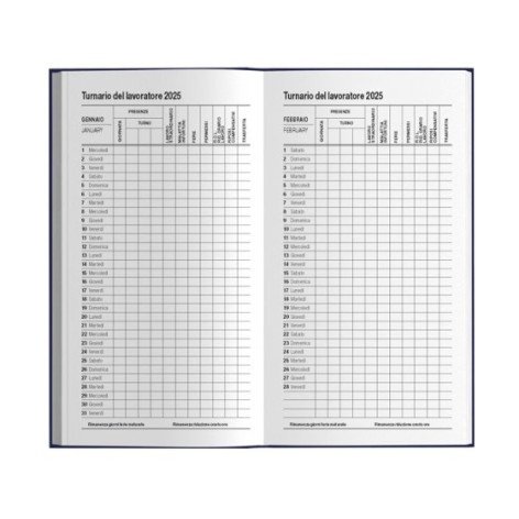 AGENDA SETTIMANALE