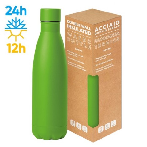 STEEL MAT BOTTLE 500 FLAT