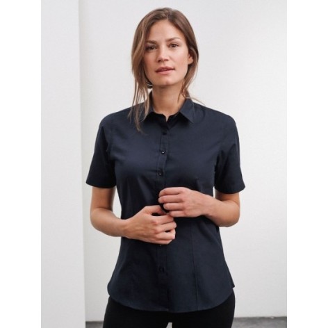 Ladies' Shirt Shortsleeve Poplin