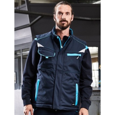 Workwear Softshell Padded Vest - Color