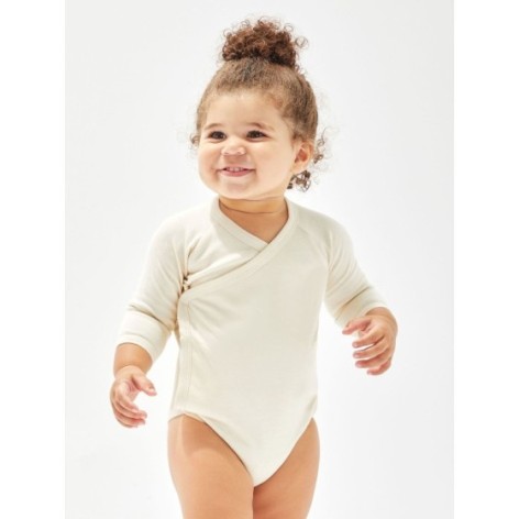 Baby Long Sleeve Kimono Bodysuit