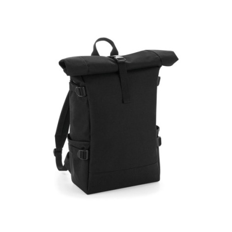 Block Roll-Top Backpack