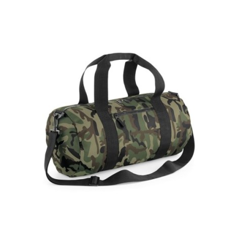 Camo Barrel Bag