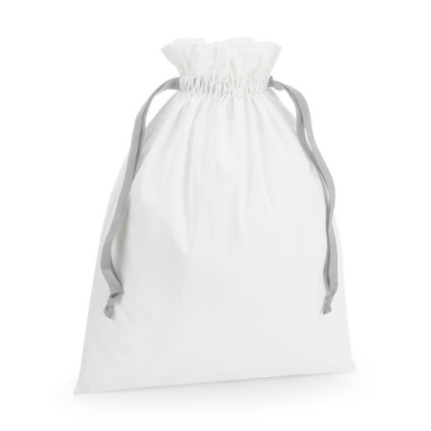 Cotton Gift Bag With Ribbon Drawstring