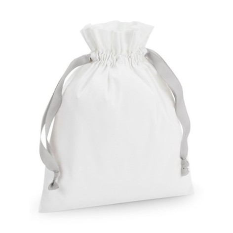 Cotton Gift Bag With Ribbon Drawstring