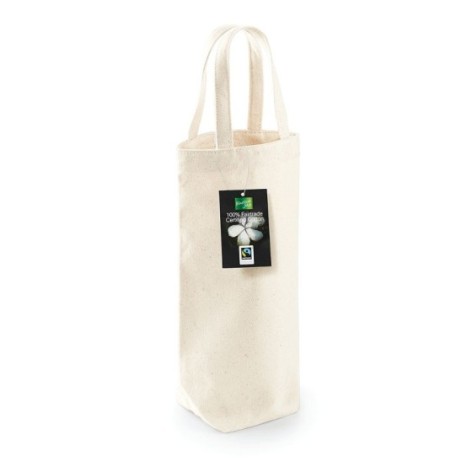 Fairtrade Cotton Bottle Bag