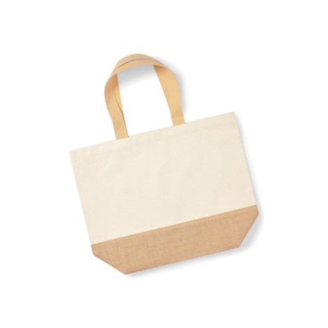 Jute Base Canvas Tote XL