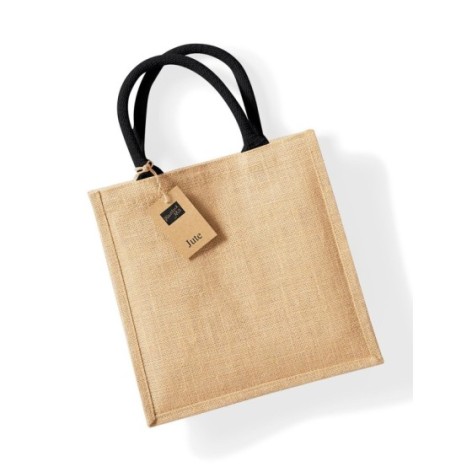 Jute Midi Tote