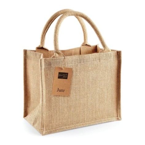 Jute Mini Gift Bag