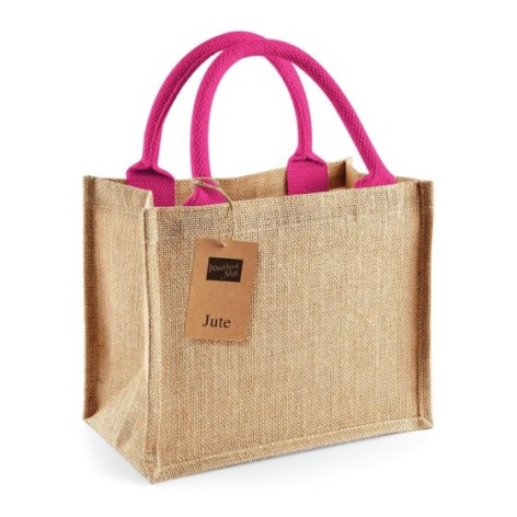 Jute Mini Gift Bag