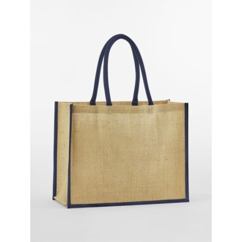 Natural Starched Jute Classic Shopper