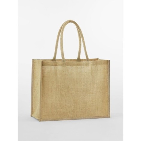 Natural Starched Jute Classic Shopper