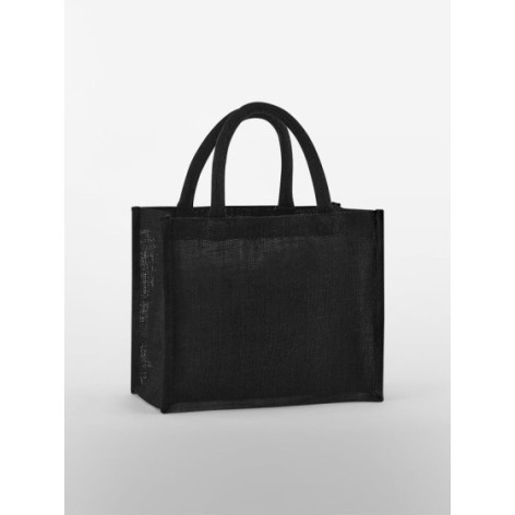 Natural Starched Jute Midi Tote