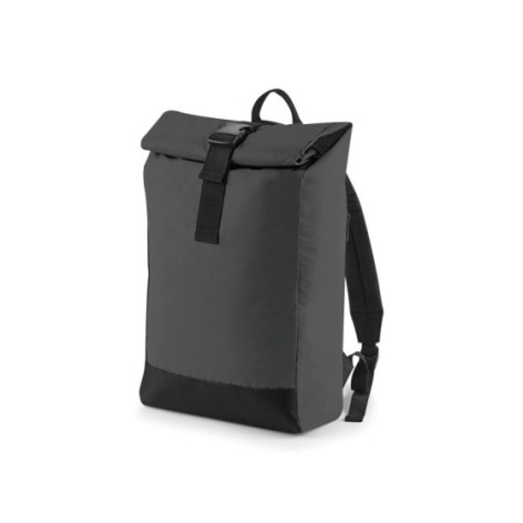 Reflective Roll-Top Backpack